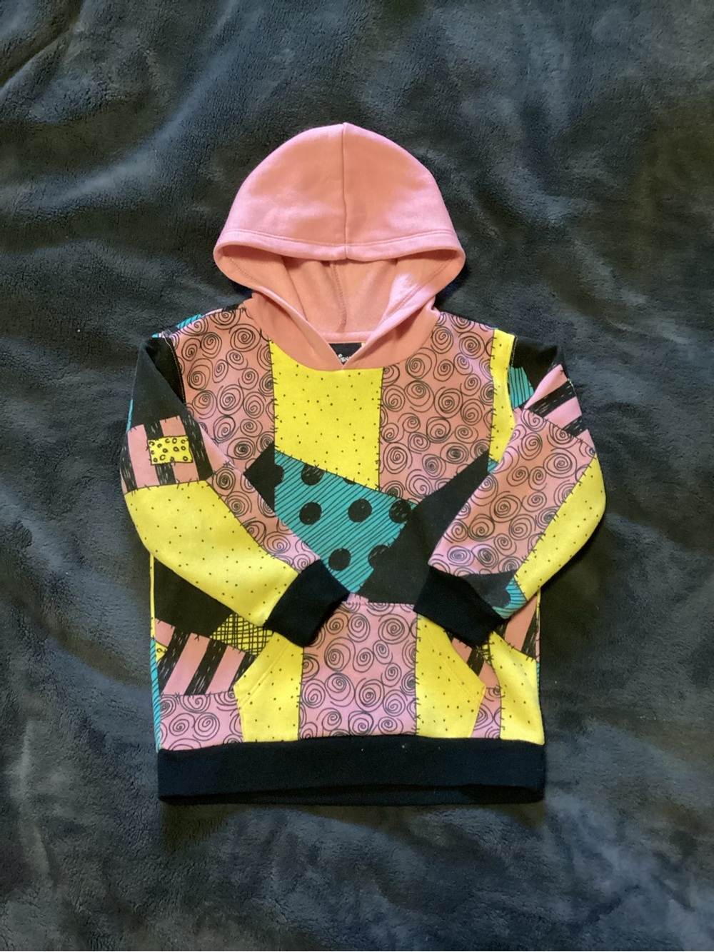 Sally Patchwork Hoodie